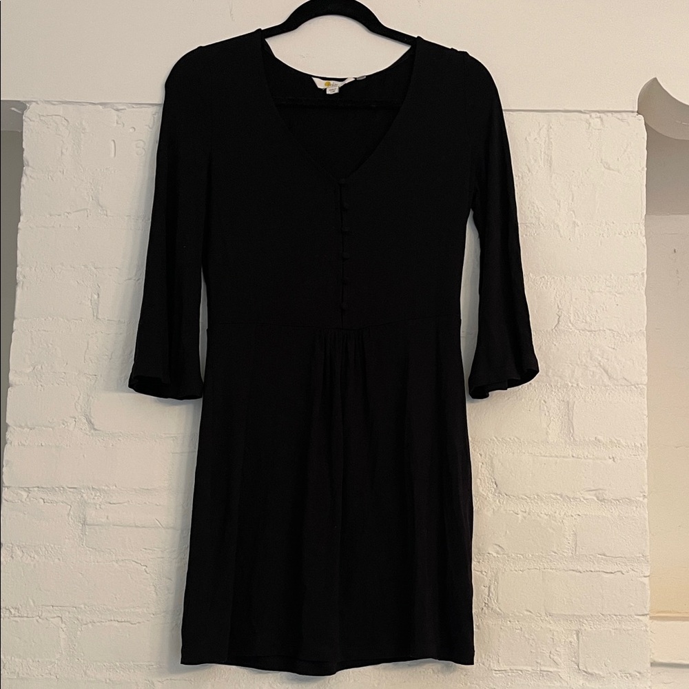 Boden Black Tunic Dress Size 2